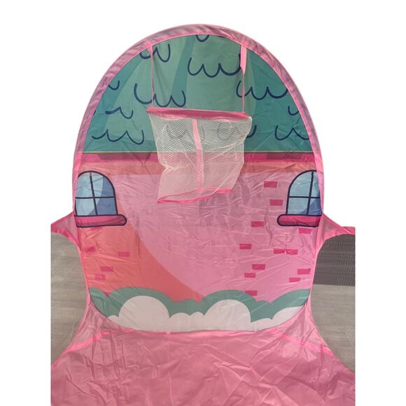 Unicorn pink girls baby/kid ball pit with basket hoop- balls not included - Picture 7 of 7